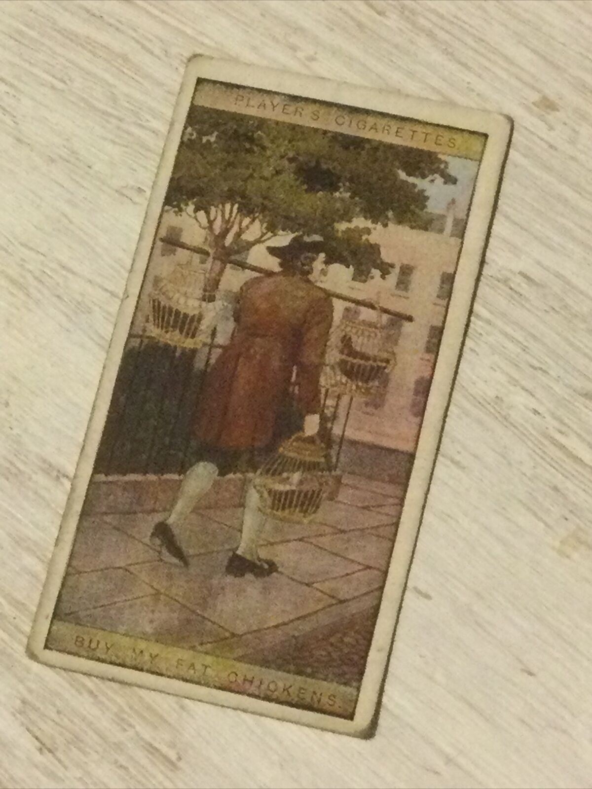 Players Cigarette Card Cries Of London Series 2 No 15 Buy My Fat Chickens