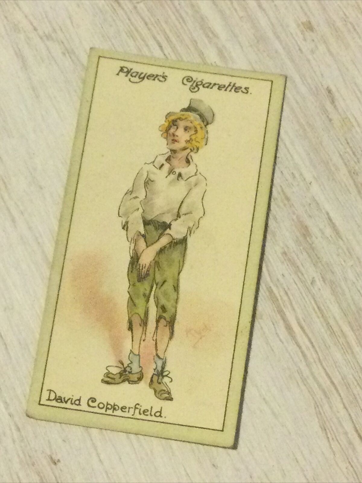 Players Cigarette Card Characters From Dickens No39 David Copperfield Picture