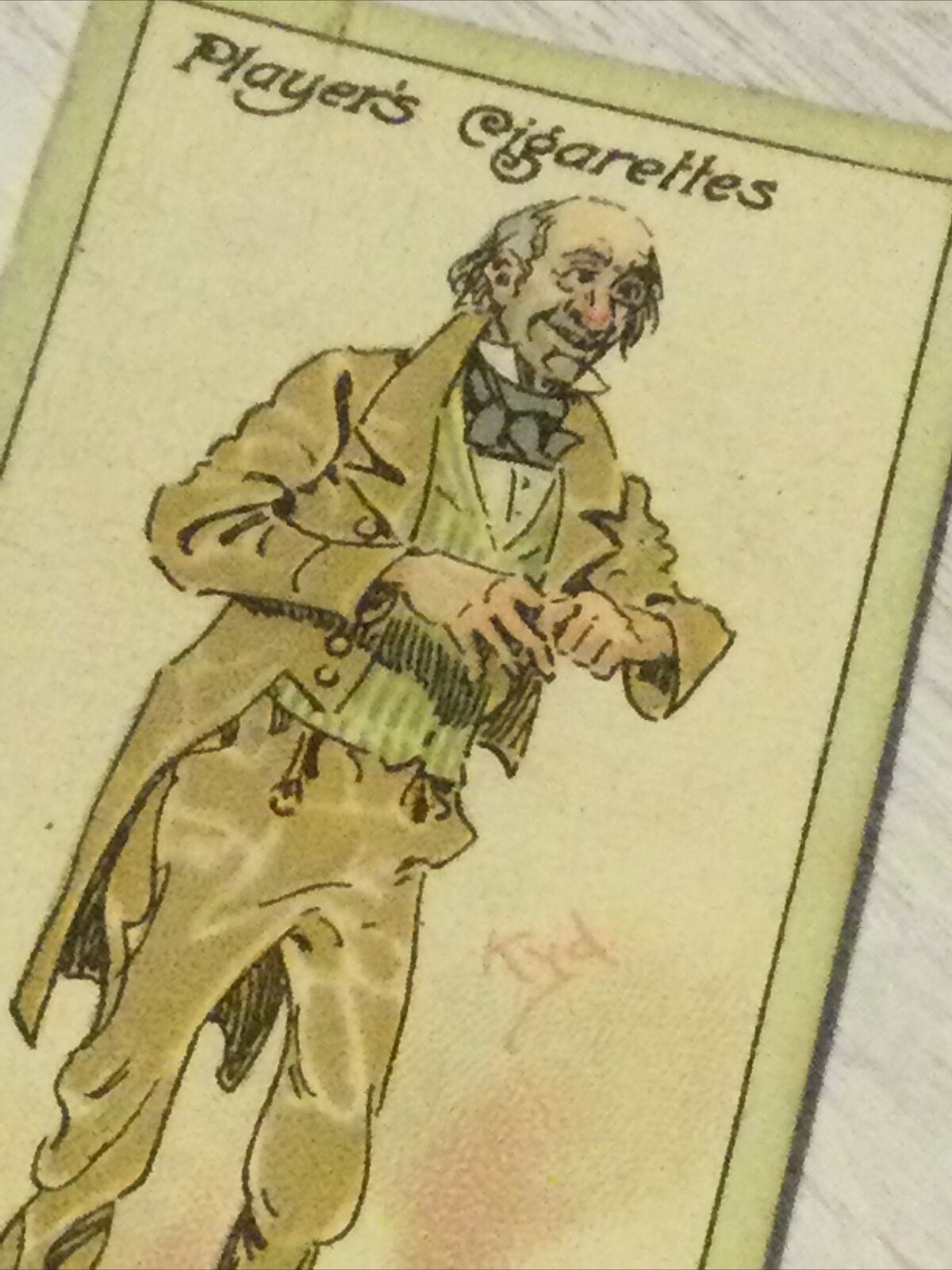 Players Cigarette Card Characters From Dickens No 46 Newman Noggs Nicholas Nickl