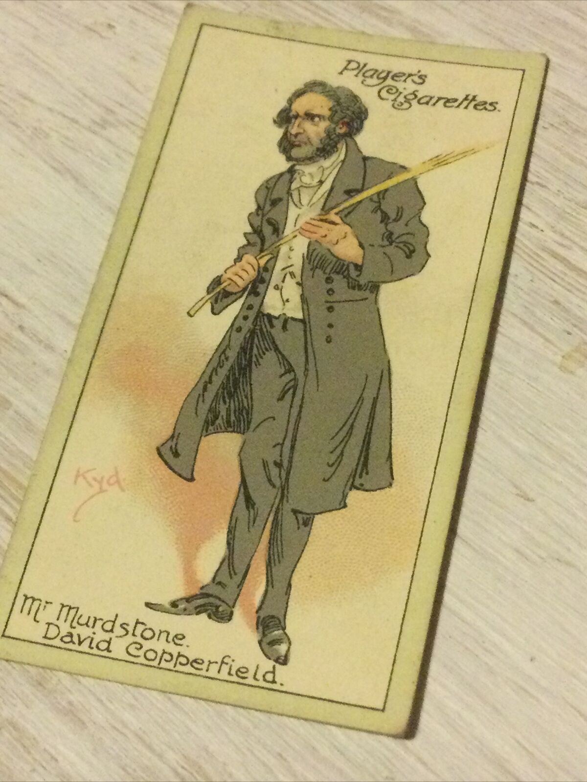 Players Cigarette Card Characters From Dickens No 37 Mr Murdstone David Copperfi