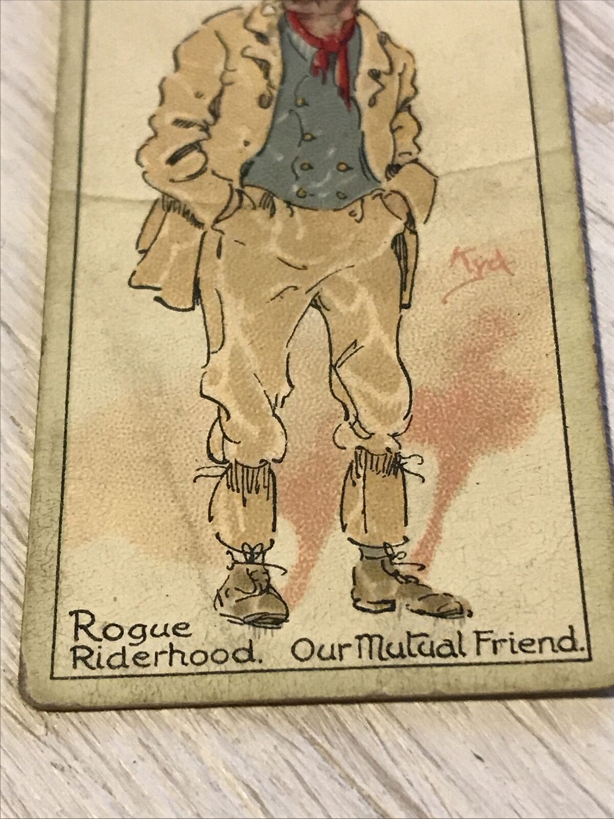 Players Cigarette Card Characters From Dickens No 33 Rogue Riderhood Our Mutual