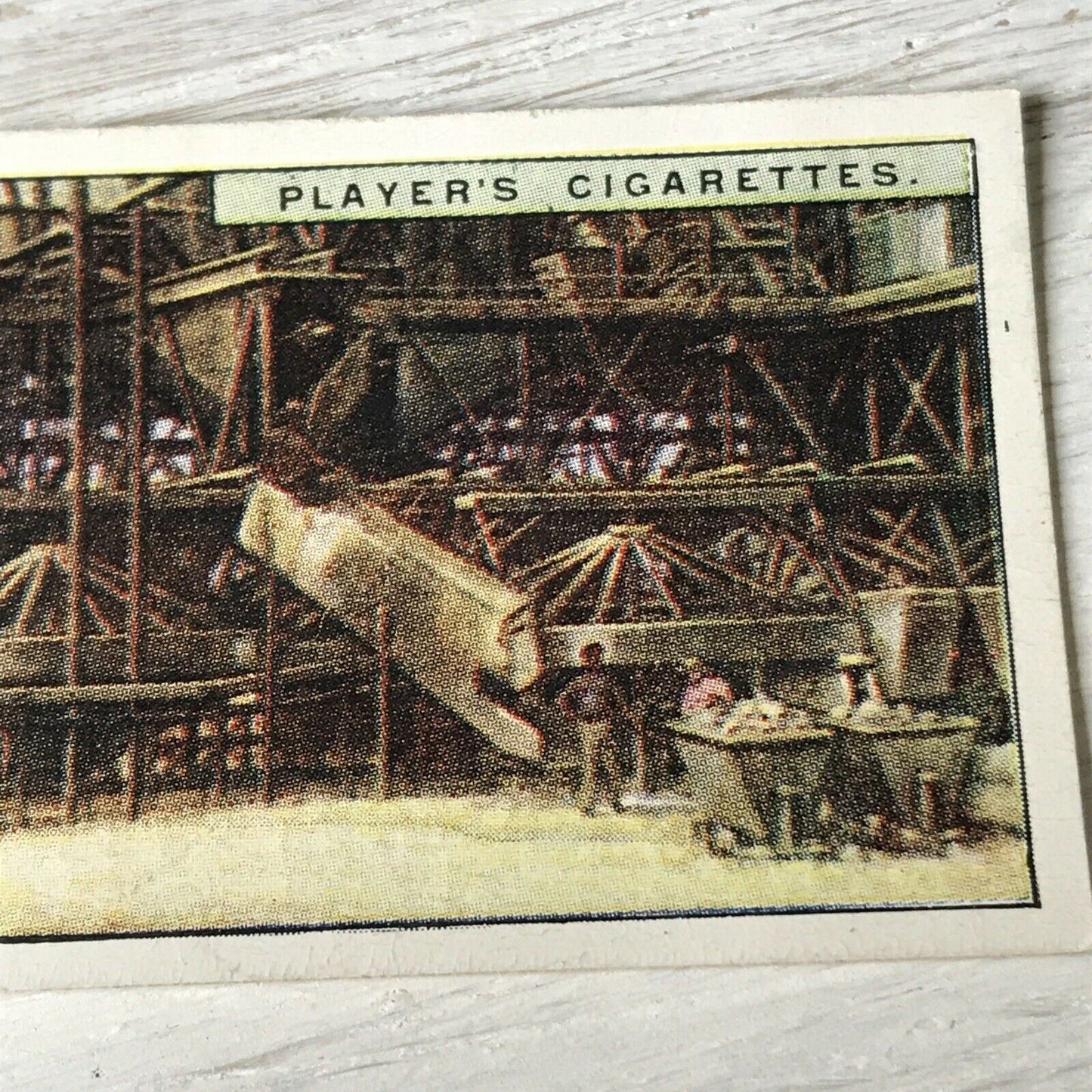 Vintage Players Cigarettes Card Products Of The World Diamonds 21 Washing Plant