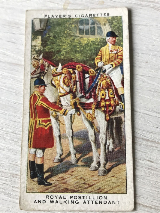 Vintage Players Cigarettes Card Coronation Series Ceremonial Dress 49 Royal Post