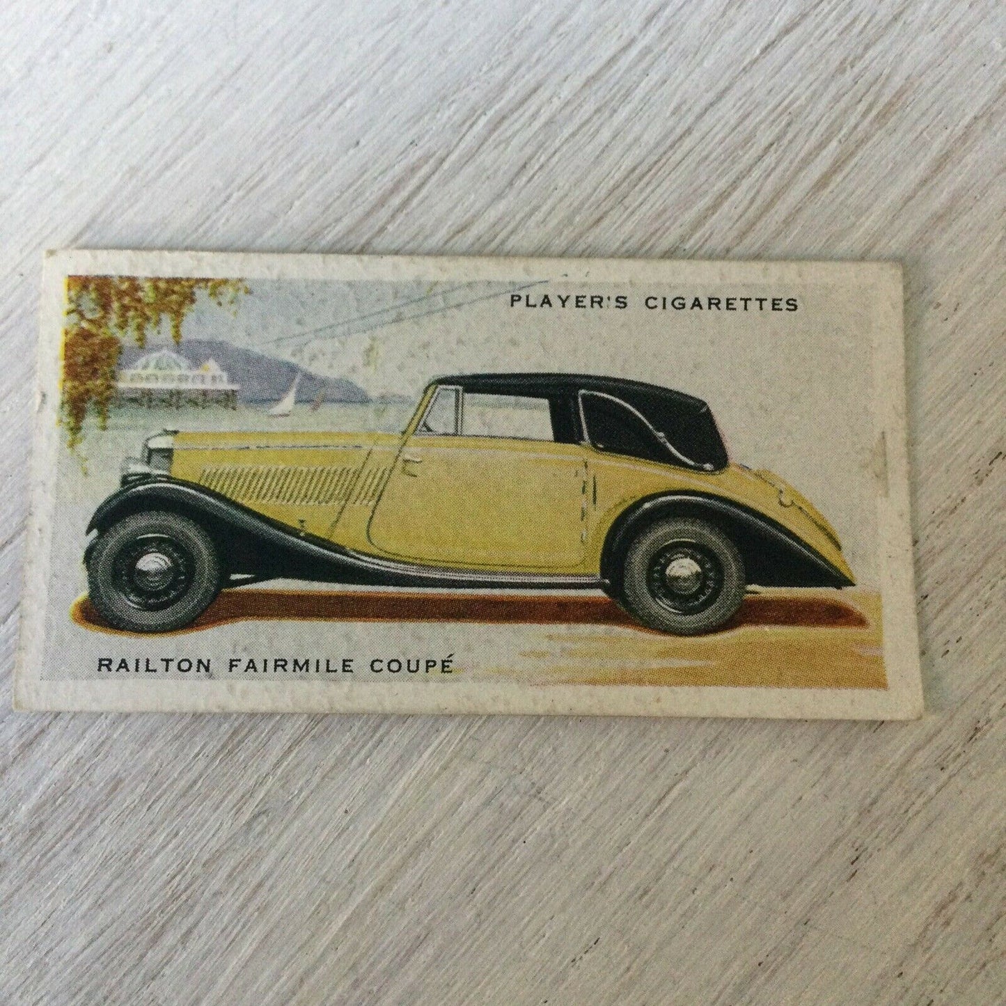 Vintage Players Cigarettes Card Motor Cars Series 2 36 Railton Fairmile Coupe