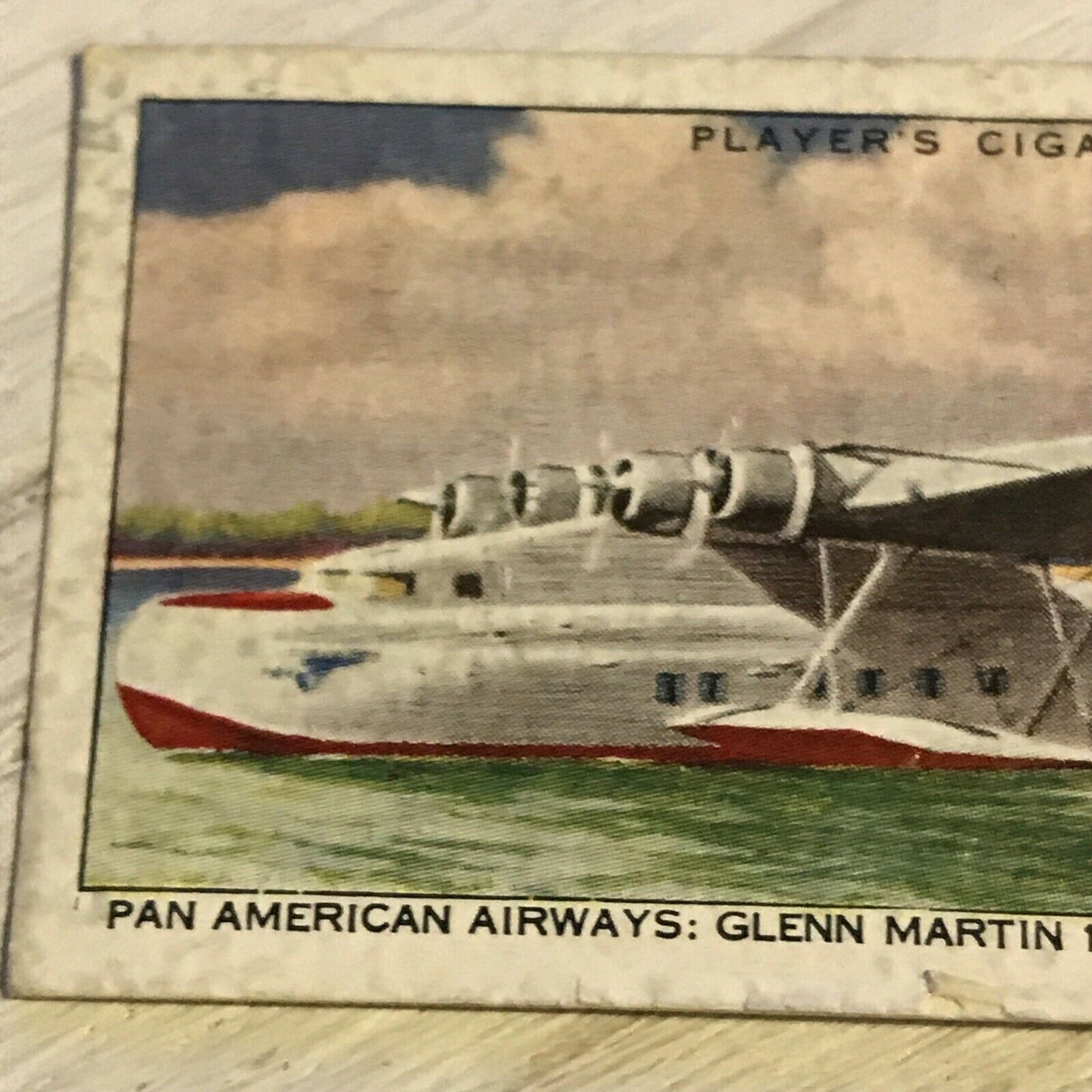 Vintage Players Cigarettes Card International Air Liners 44 Pan American Airways