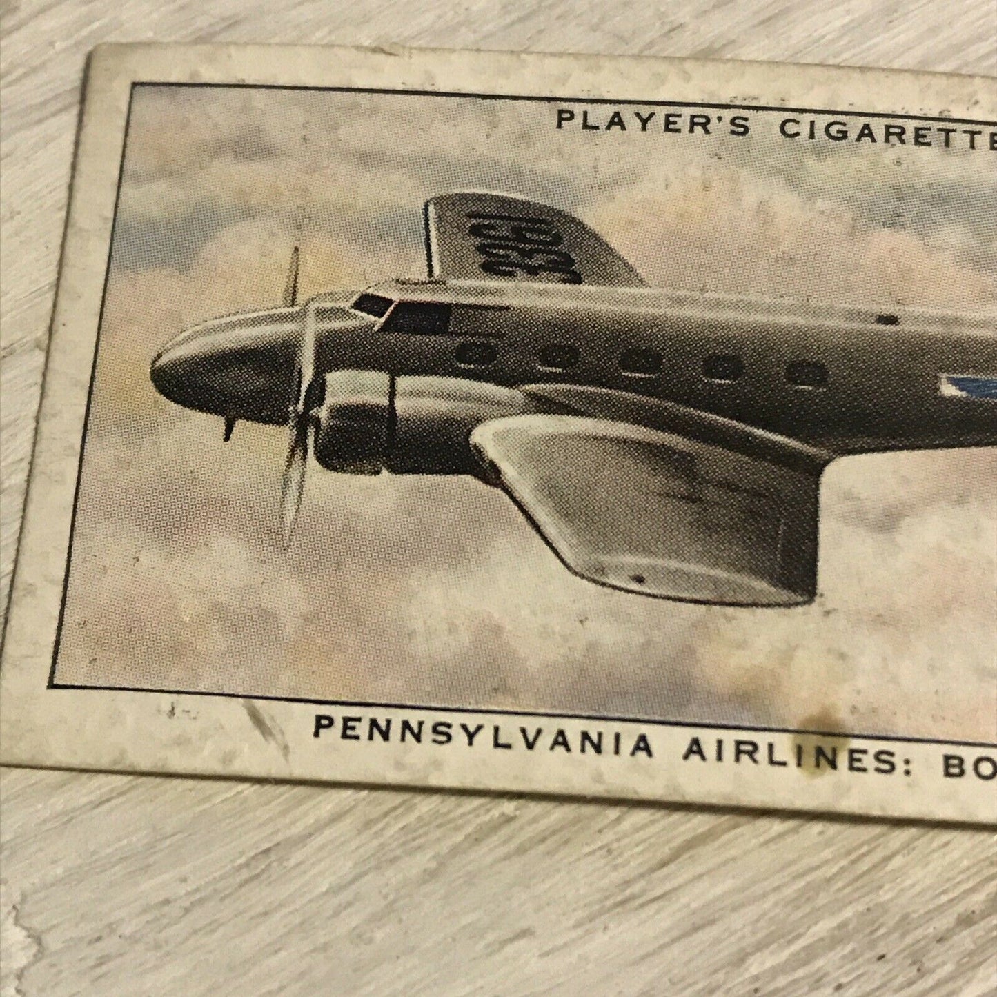 Vintage Players Cigarettes Card International Air Liners 46 Pennsylvania Airline