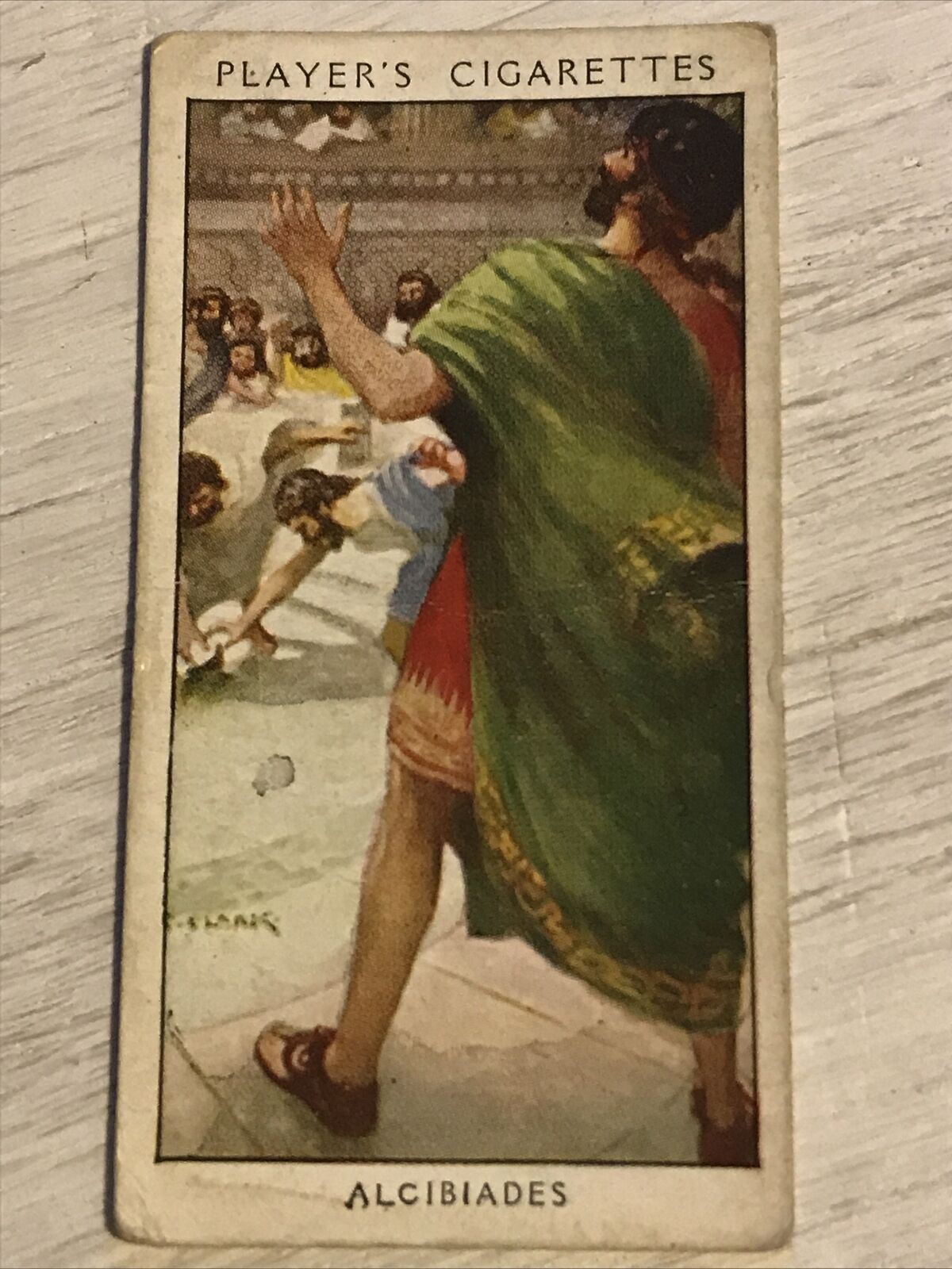 Players Cigarettes Card Dandies 3 Alcibiades Spoilt Darling Of Athens Greece