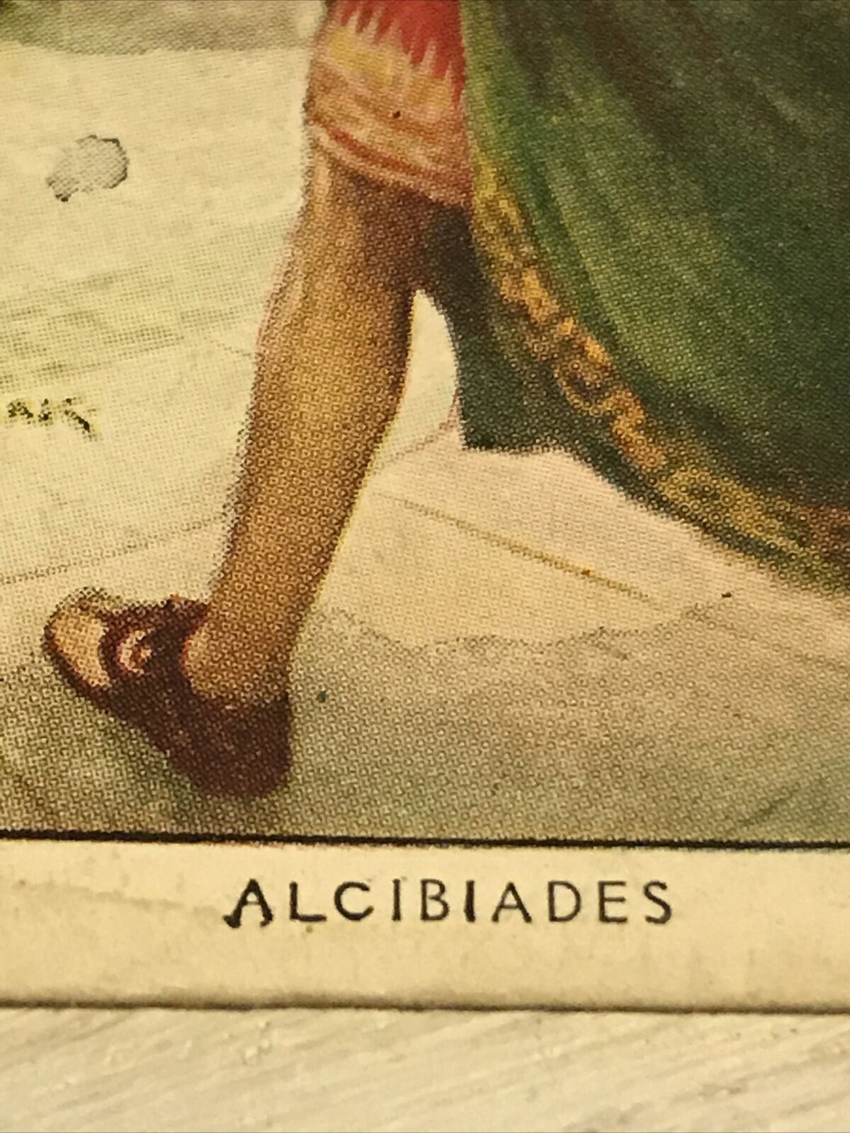 Players Cigarettes Card Dandies 3 Alcibiades Spoilt Darling Of Athens Greece