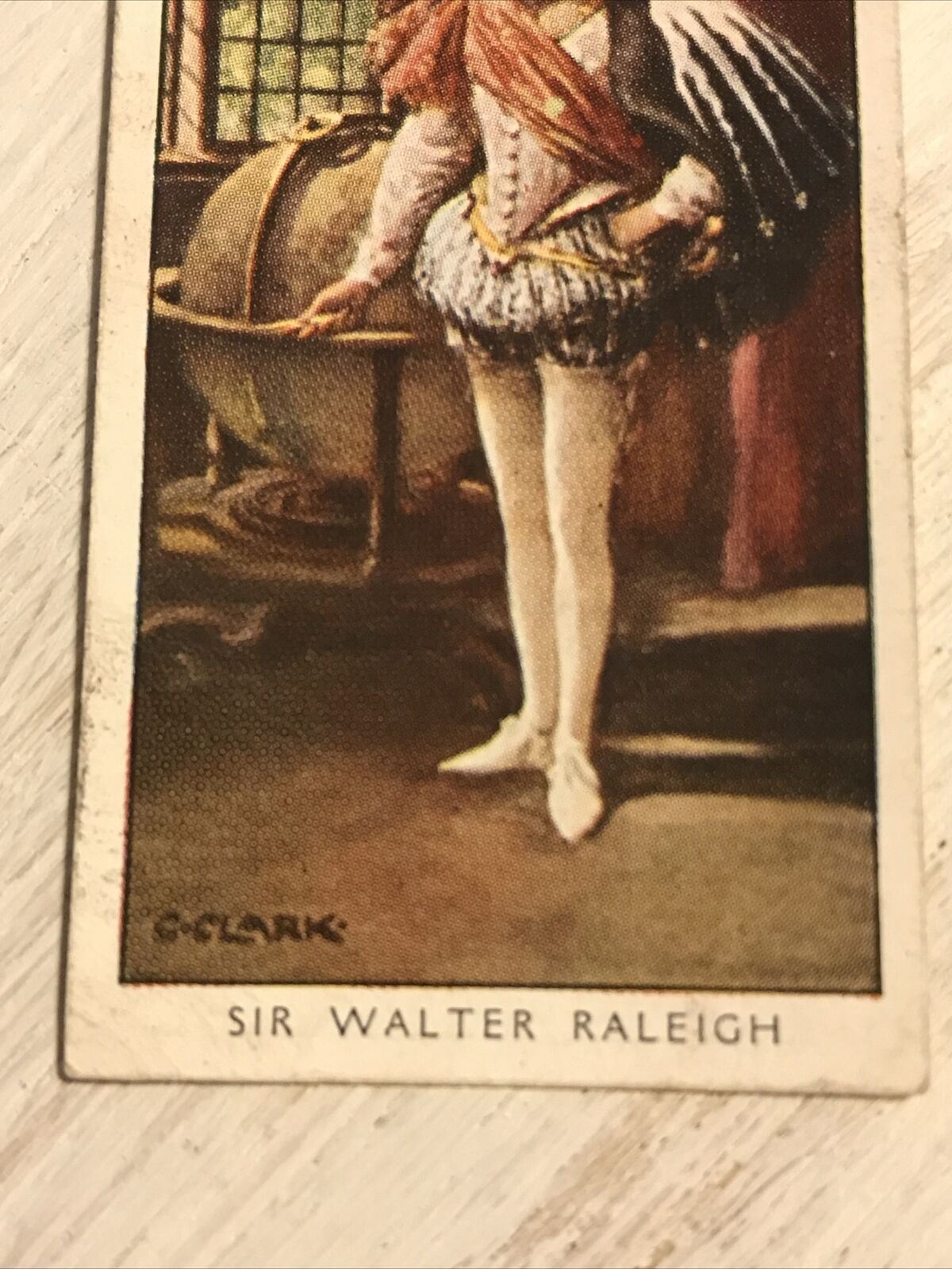 Players Cigarettes Card Dandies 8 Sir Walter Raleigh The Smokers Dandy