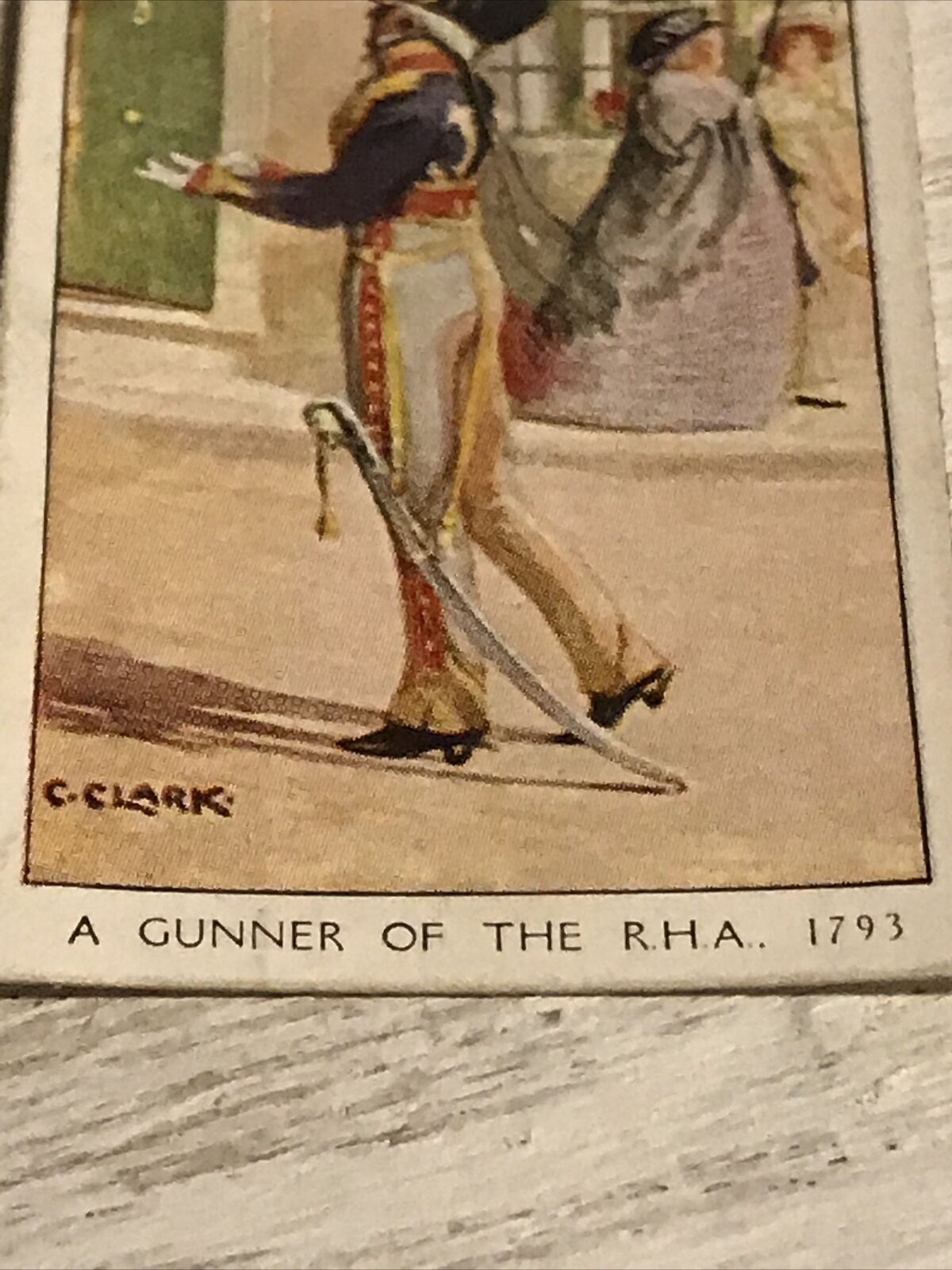 Players Cigarettes Card Dandies 20 Gunner Of The RHA A Dandy Gunner