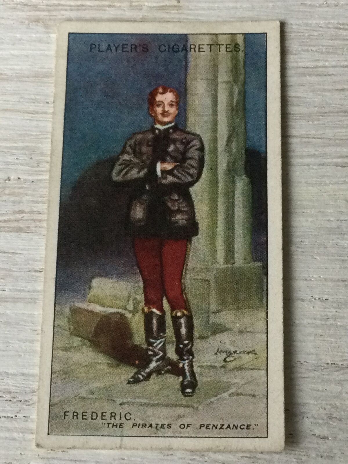 Players Cigarettes Card Gilbert & Sullivan 27 Frederic Pirates Of Penzance