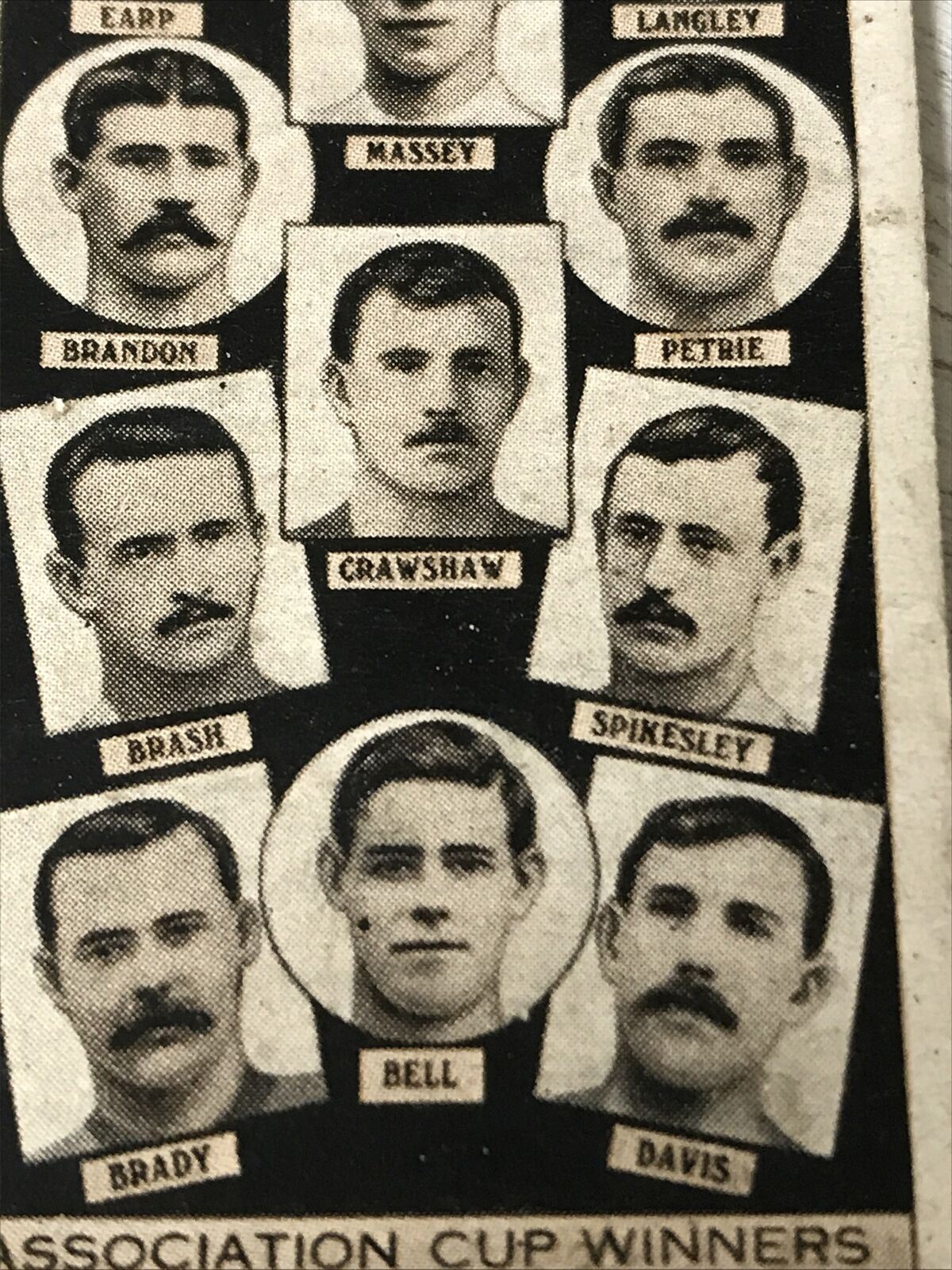 Players Cigarettes Card Association Cup Winners 17 Sheffield Wednesday 1896