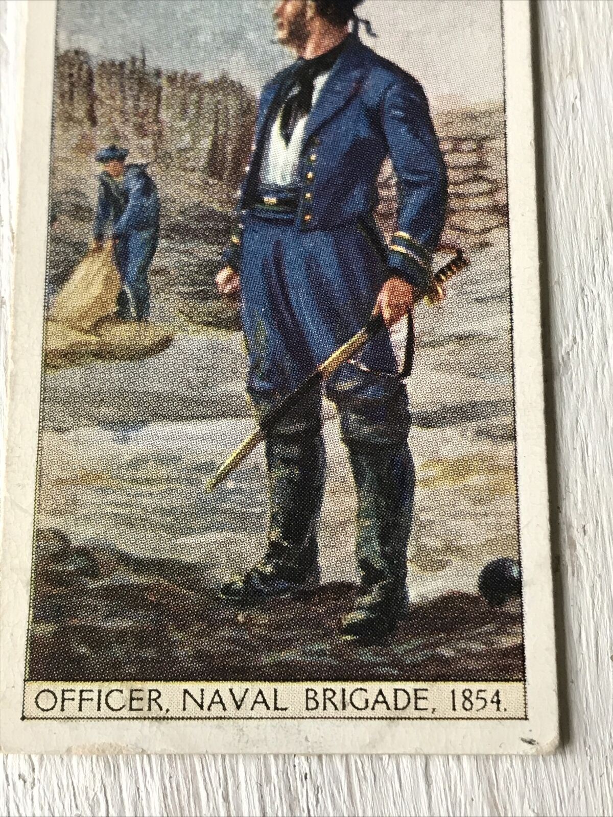 Players Cigarettes Card History Of Naval Dress 42 Officer Naval Brigade Crimea