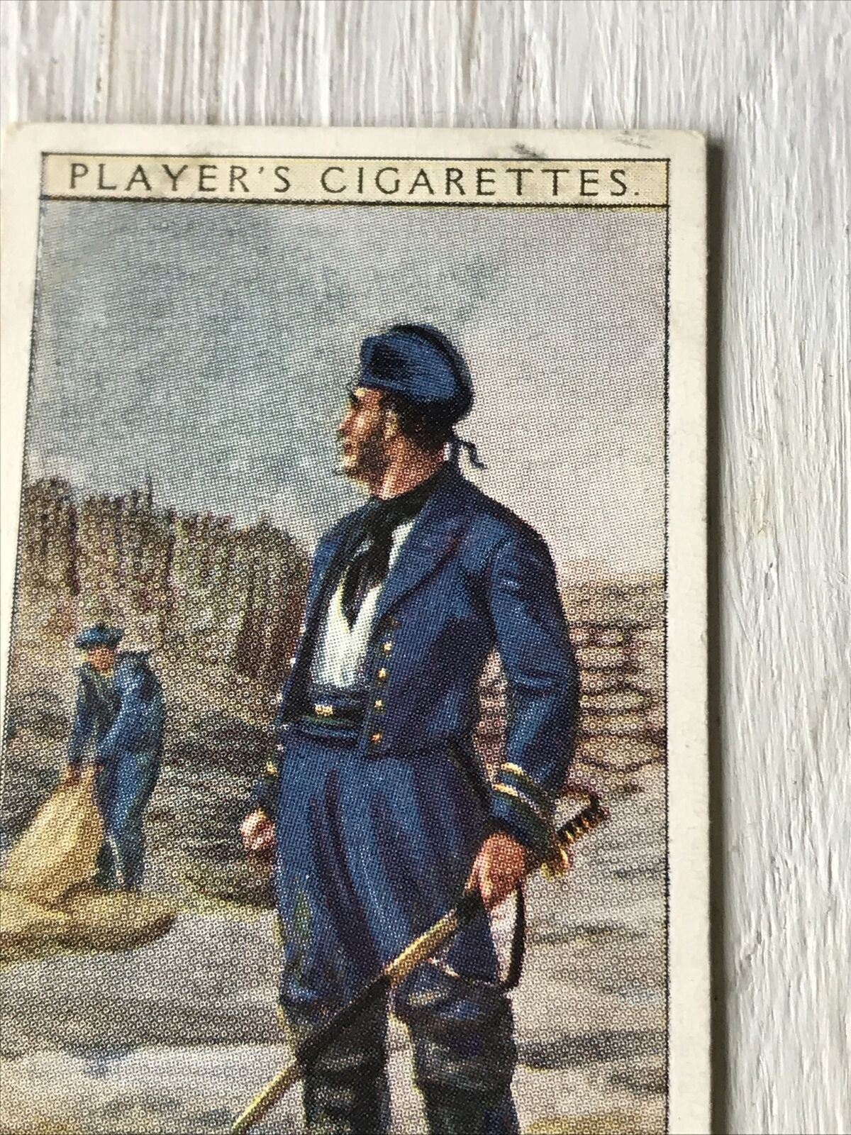 Players Cigarettes Card History Of Naval Dress 42 Officer Naval Brigade Crimea