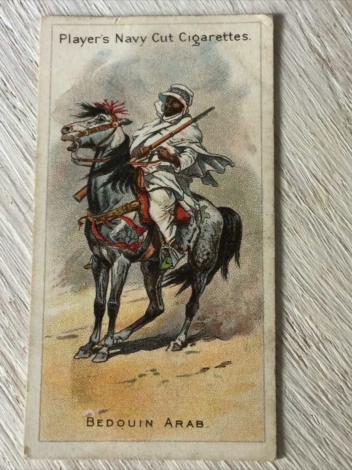 PLAYER'S Cigarette Card Riders Of The World Bedouin Arab 20