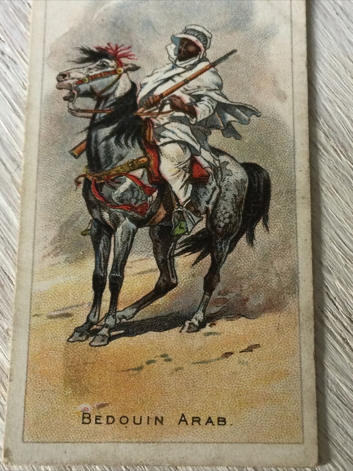 PLAYER'S Cigarette Card Riders Of The World Bedouin Arab 20