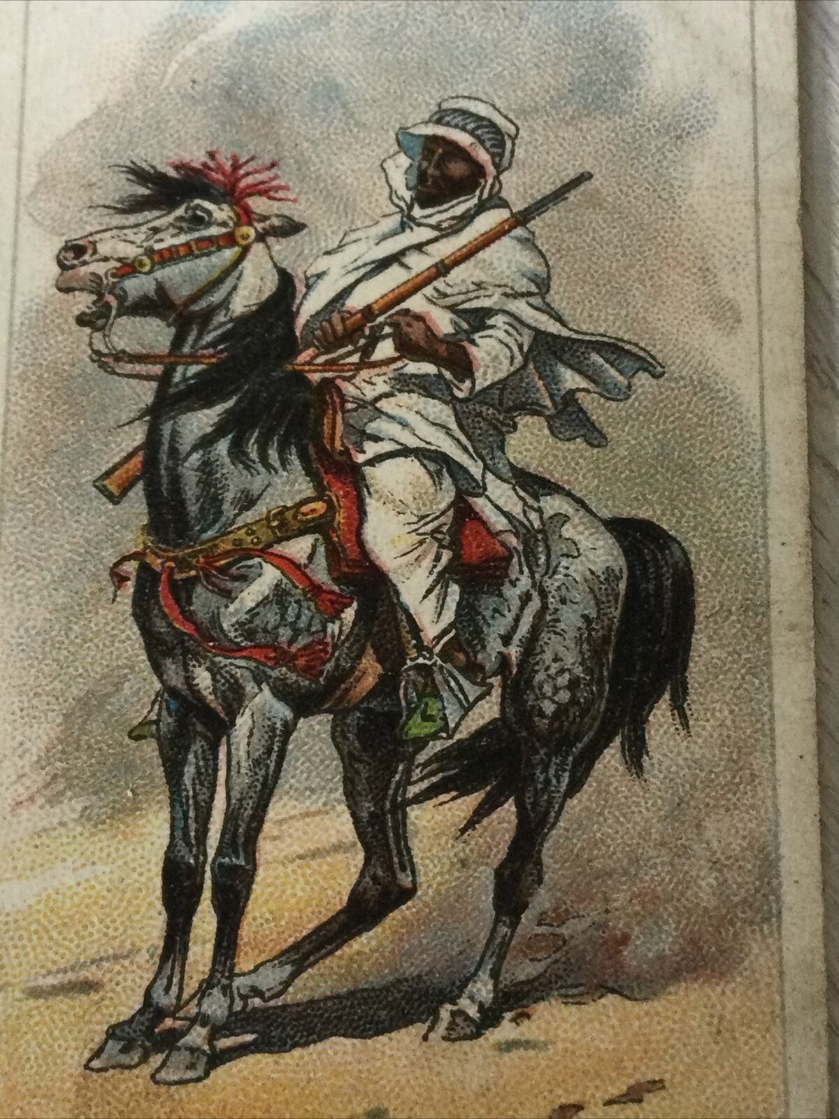 PLAYER'S Cigarette Card Riders Of The World Bedouin Arab 20