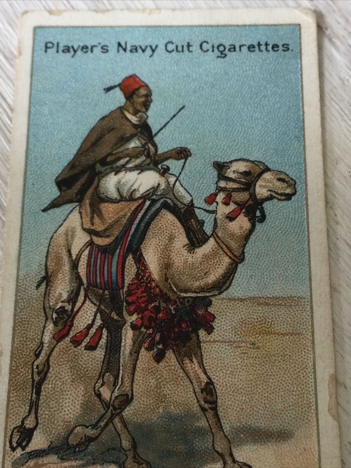 PLAYER'S Cigarette Card Riders Of The World EGYPTIAN ON CAMEL no.42