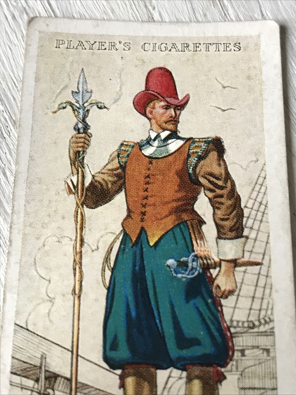 Players Cigarette Card Uniforms Of The Territorial Army 2 Sussex Gunner 1588