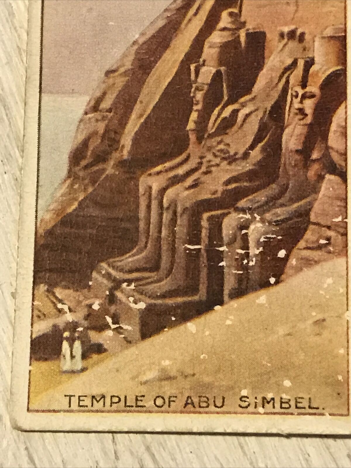 Players Cigarette Card Wonders Of The World 16 Temple Of Abu Simbel Egypt Nubia