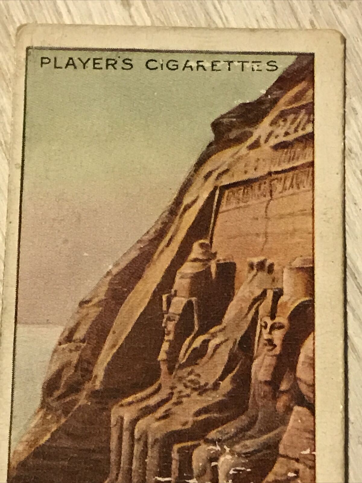 Players Cigarette Card Wonders Of The World 16 Temple Of Abu Simbel Egypt Nubia