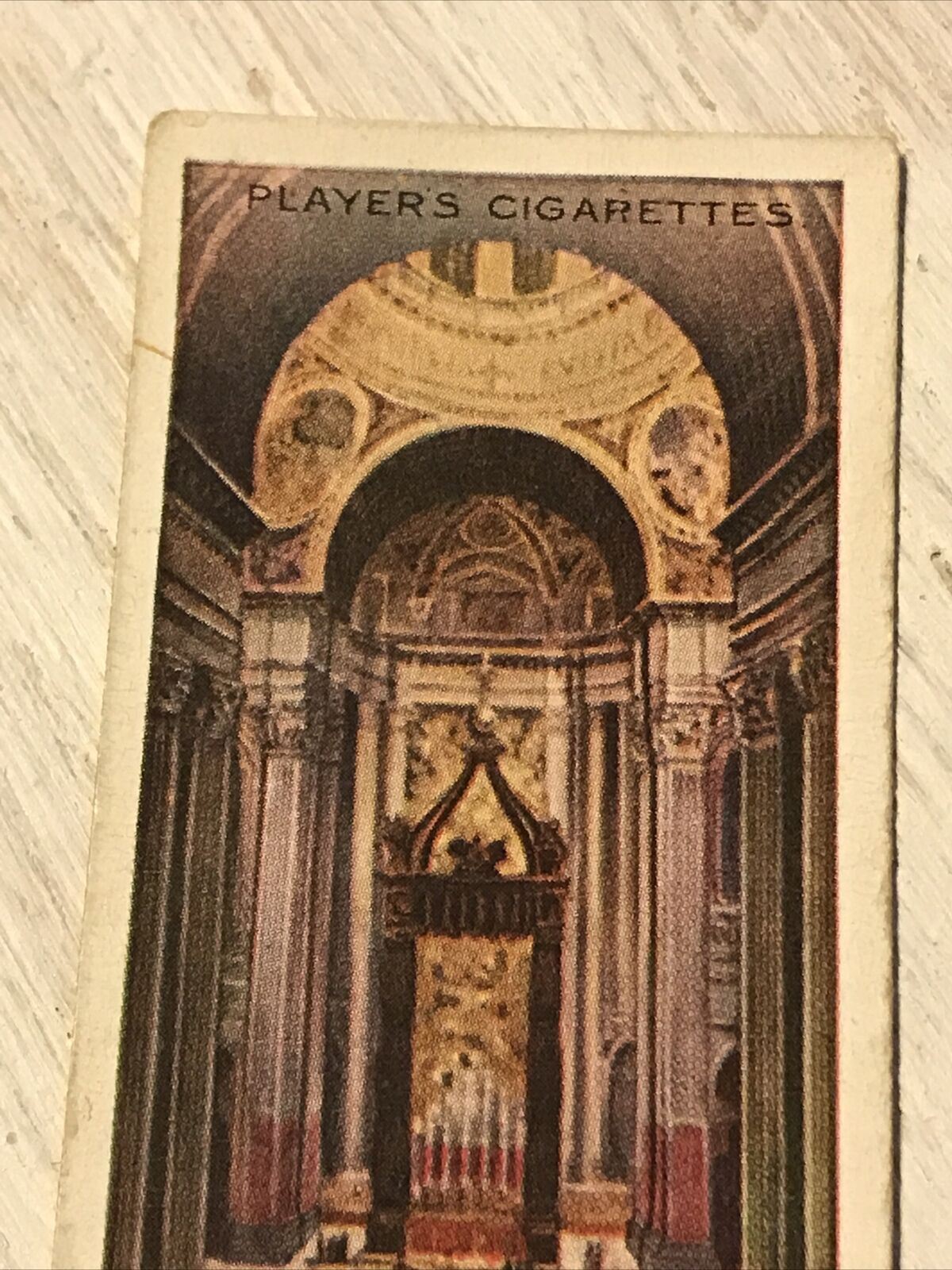 Players Cigarette Card Wonders Of The World Interior Of St Peters Rome Italy 5