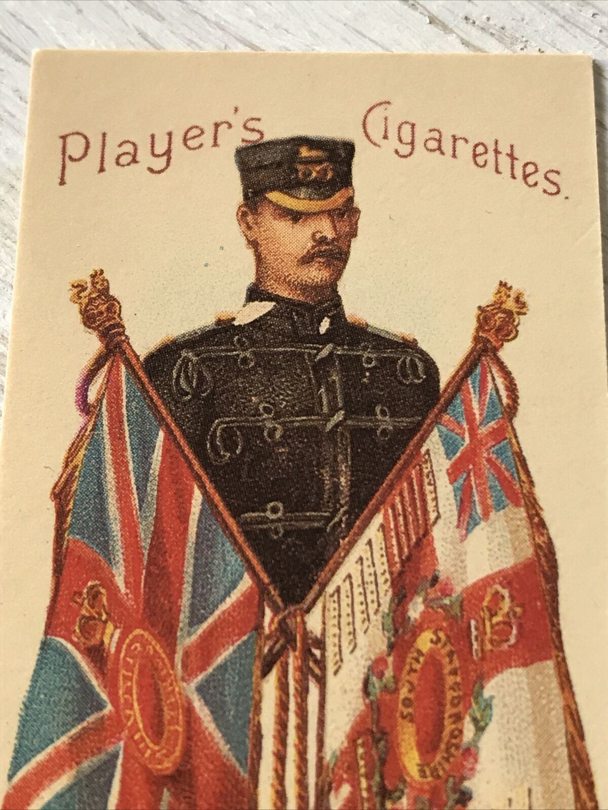 Players Cigarettes Card Nostalgia Reprint. Military South Staffordshire Regiment