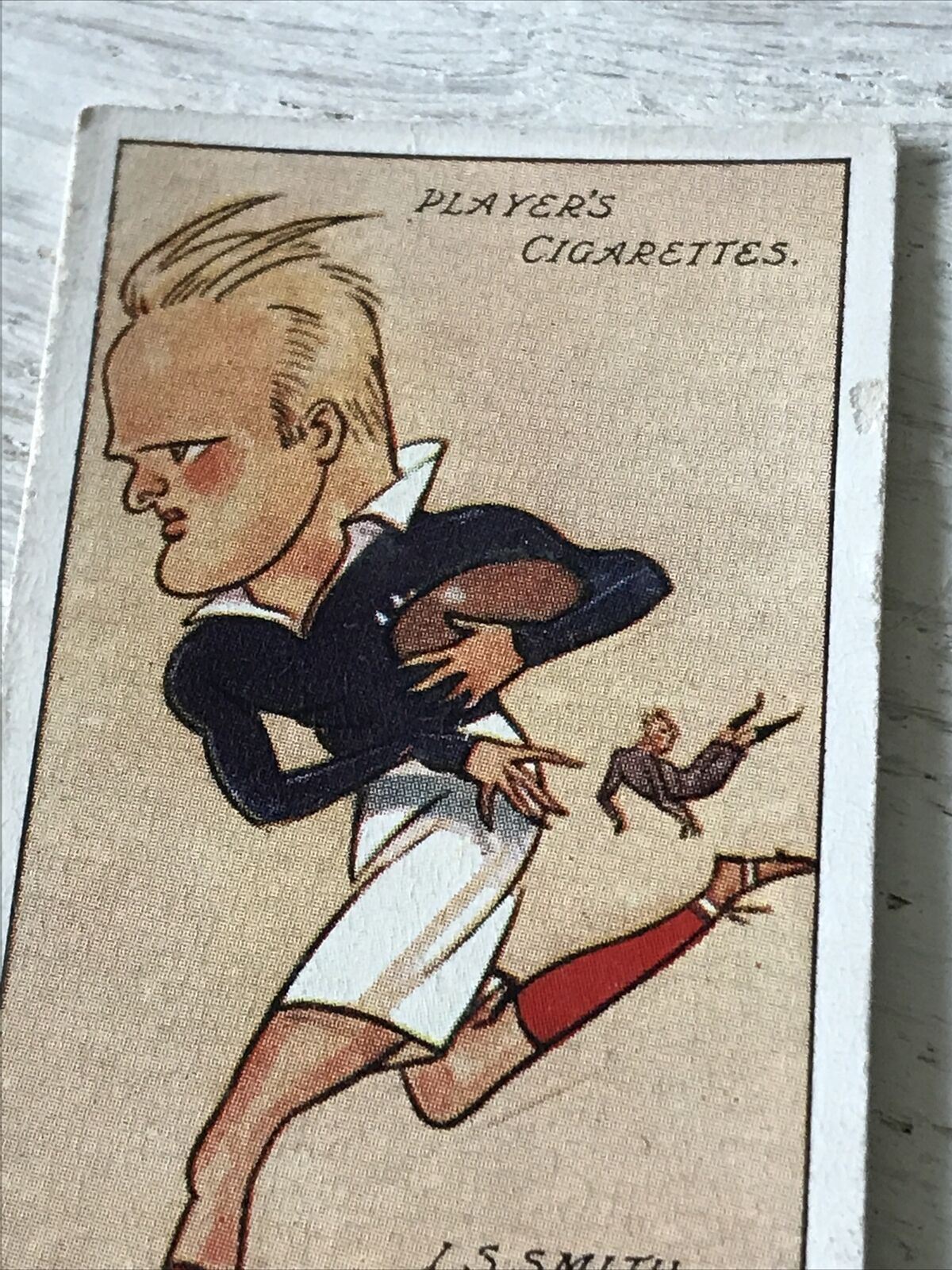 Players Cigarette Card Football Caricatures By Mac 47 I S Smith Oxford