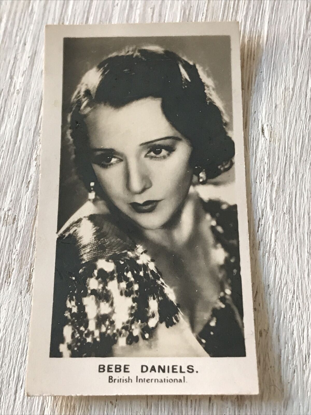 Chairman Juniors Cigarette Card Film Stars 45 Bebe Daniels Harold Lloyd Films