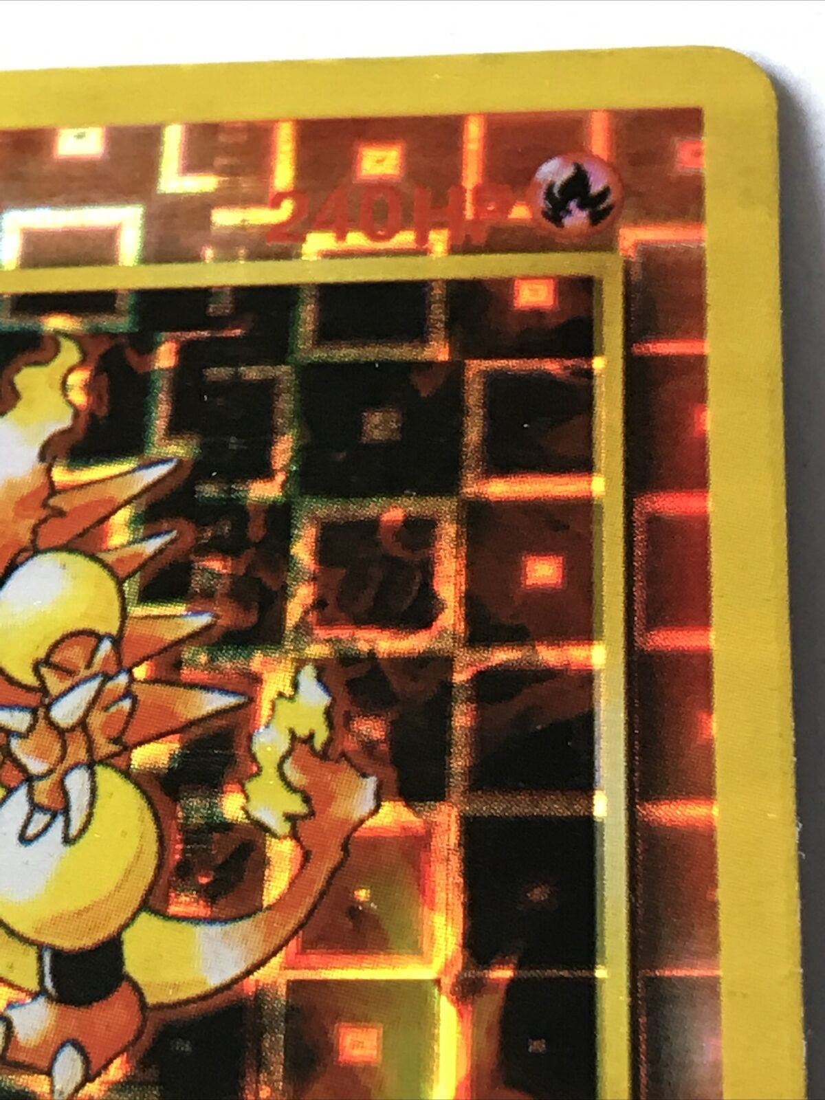 Vintage Pokemon Vending Sticker 1999-2000 Holo Magmar 51/130  Not Genuine???????