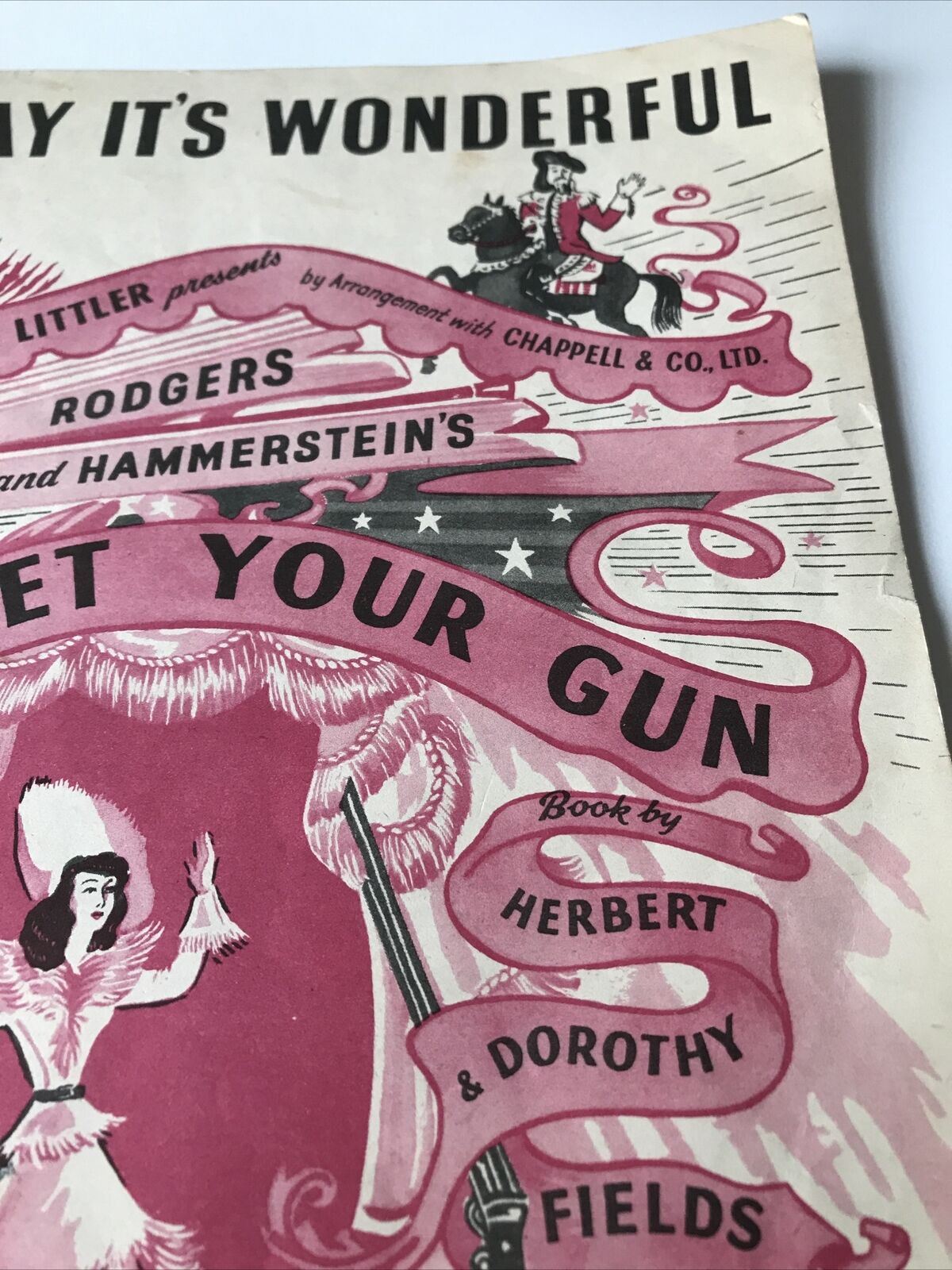 Vintage Sheet Music They Say It’s Wonderful From Annie Get Your Gun 1946 Berlin