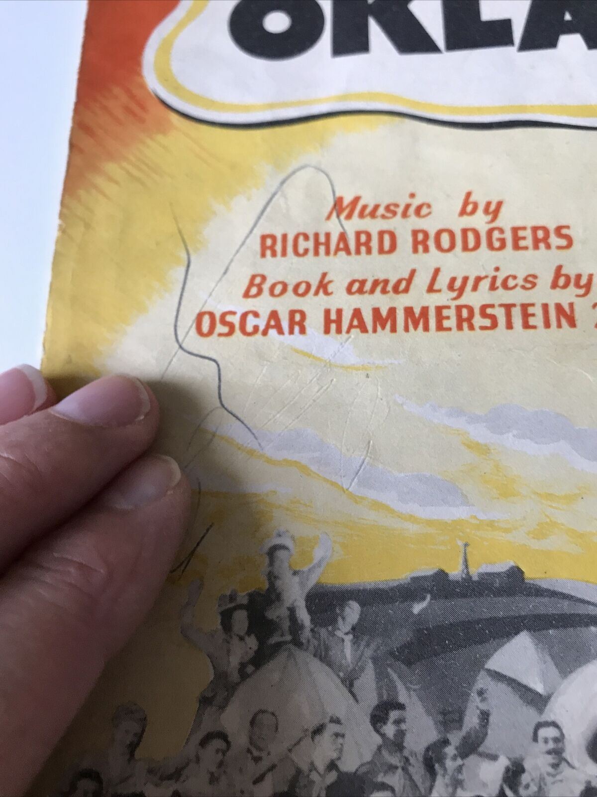 Vintage Sheet Music Out Of My Dreams From Oklahoma 1942 Rogers Hammerstein Piano