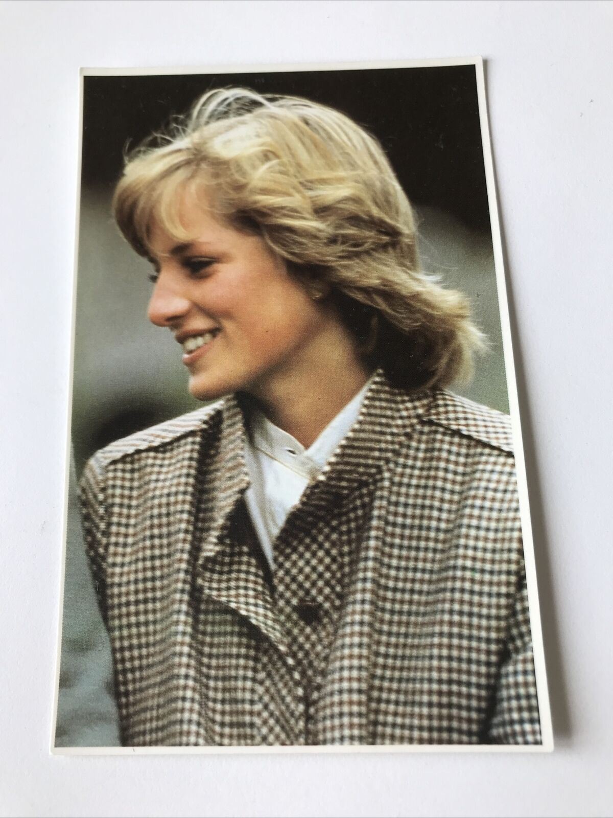 Princess Diana Postcard Vintage 1981 Balmoral Honeymoon Portrait No.50 Smiling