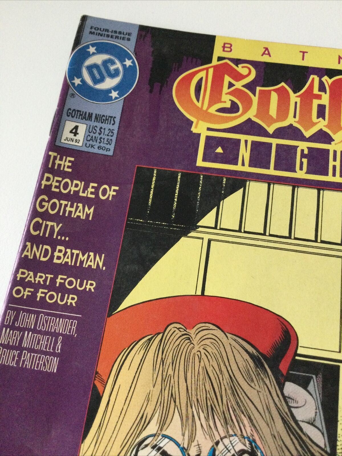 Batman Gotham Nights #4 (of 4) 1992 DC Comics Vintage 90s Comic Ostrander