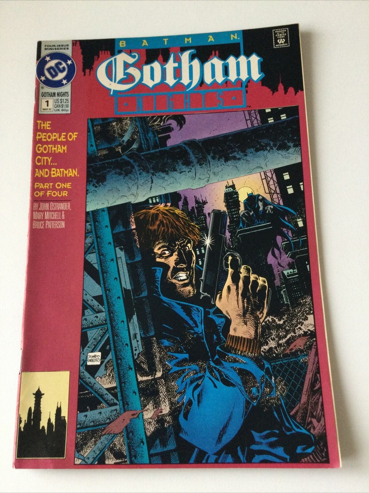 Batman Gotham Nights #1 (of 4) 1992 DC Comics Vintage 90s Comic Ostrander