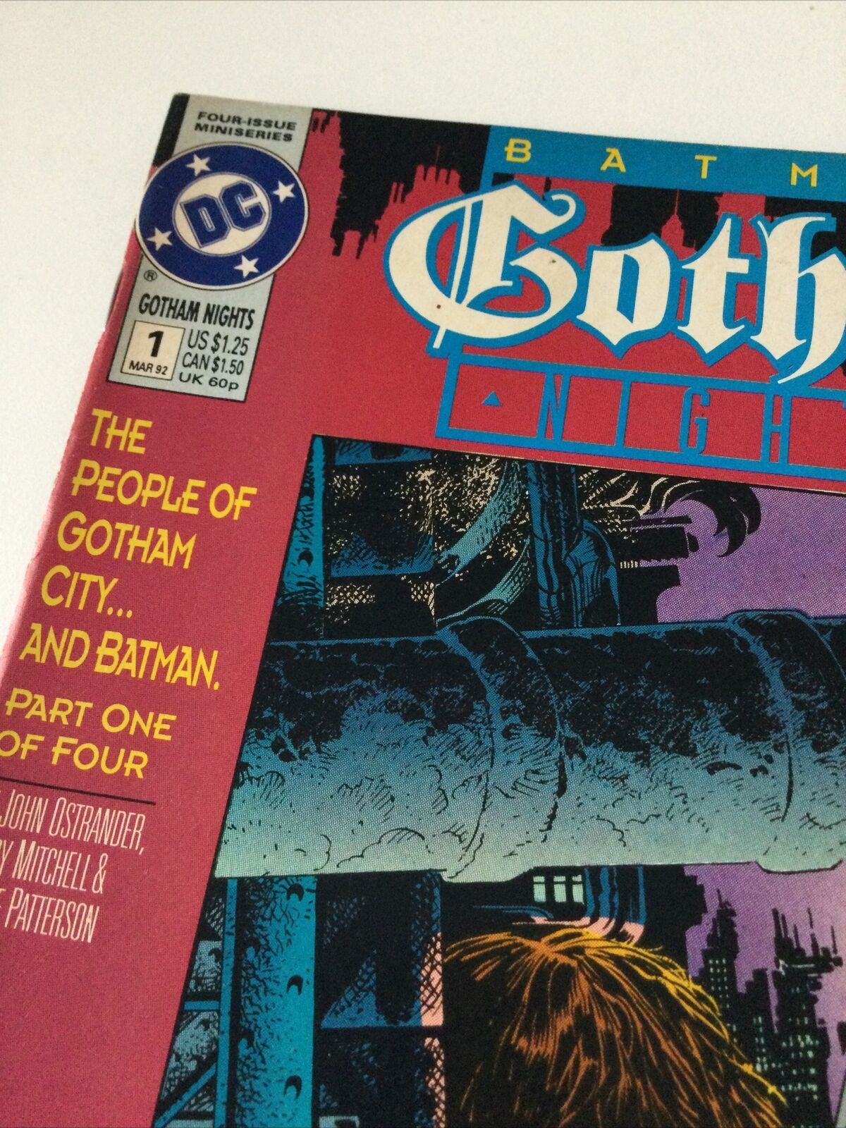 Batman Gotham Nights #1 (of 4) 1992 DC Comics Vintage 90s Comic Ostrander