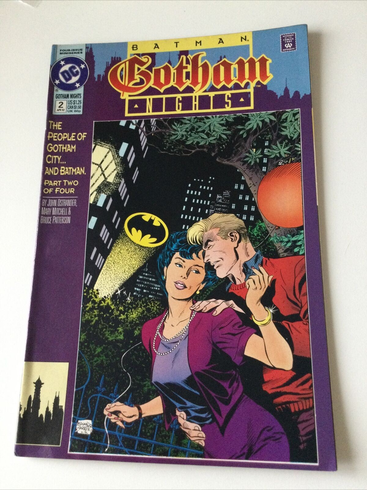 Batman Gotham Nights #2 (of 4) 1992 DC Comics Vintage 90s Comic Ostrander