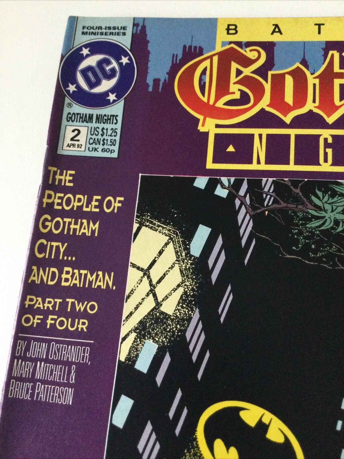 Batman Gotham Nights #2 (of 4) 1992 DC Comics Vintage 90s Comic Ostrander