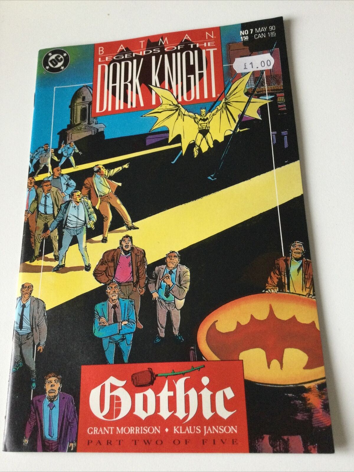 Batman Legends Of The Dark Knight Gothic Part 2 Of 5 #7 DC Comics 1990 90s