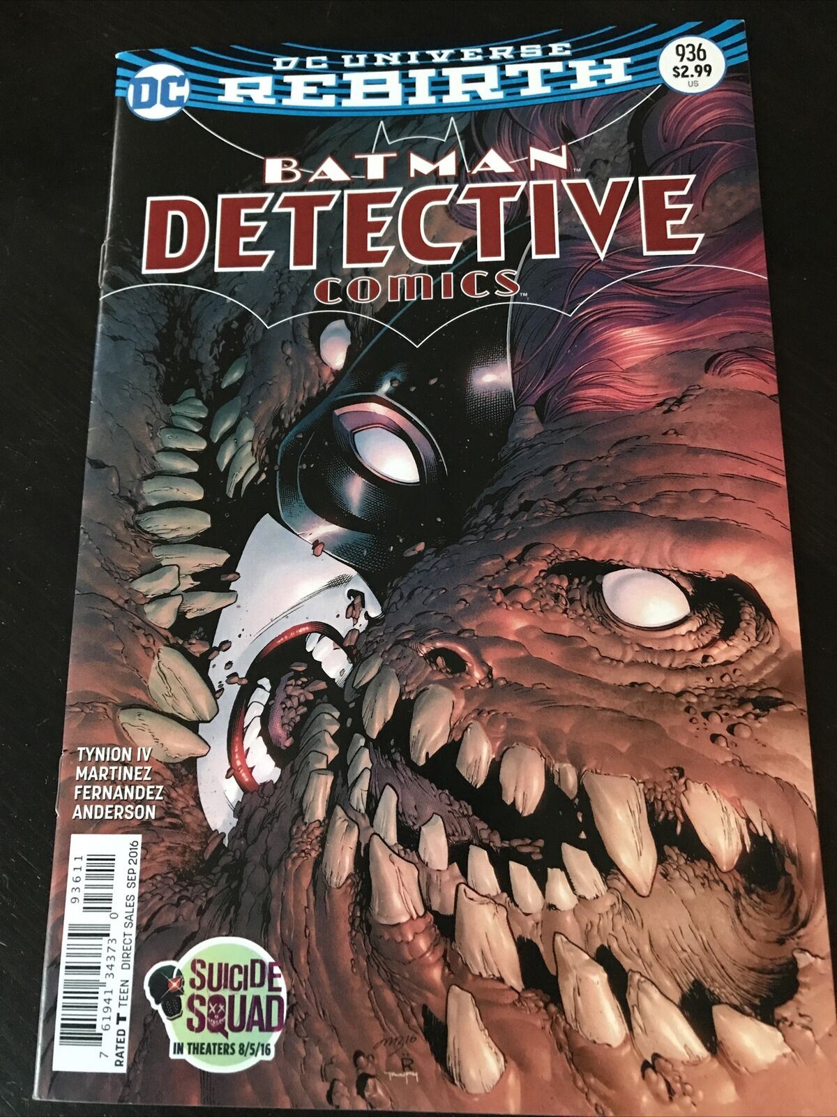 DC Comics DC Universe Rebirth Batman Detective Comics #936 TYNION IV MARTINEZ