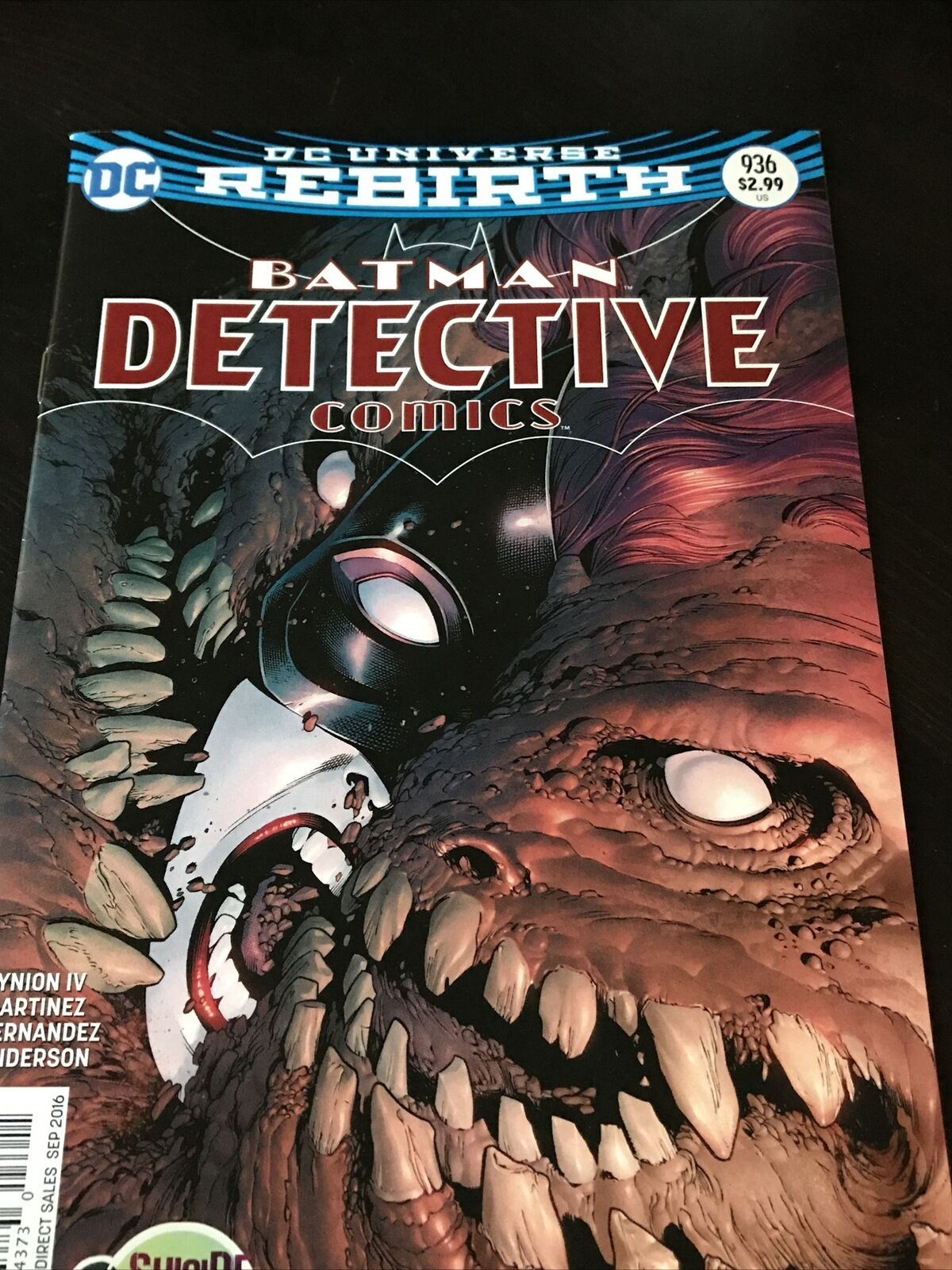 DC Comics DC Universe Rebirth Batman Detective Comics #936 TYNION IV MARTINEZ