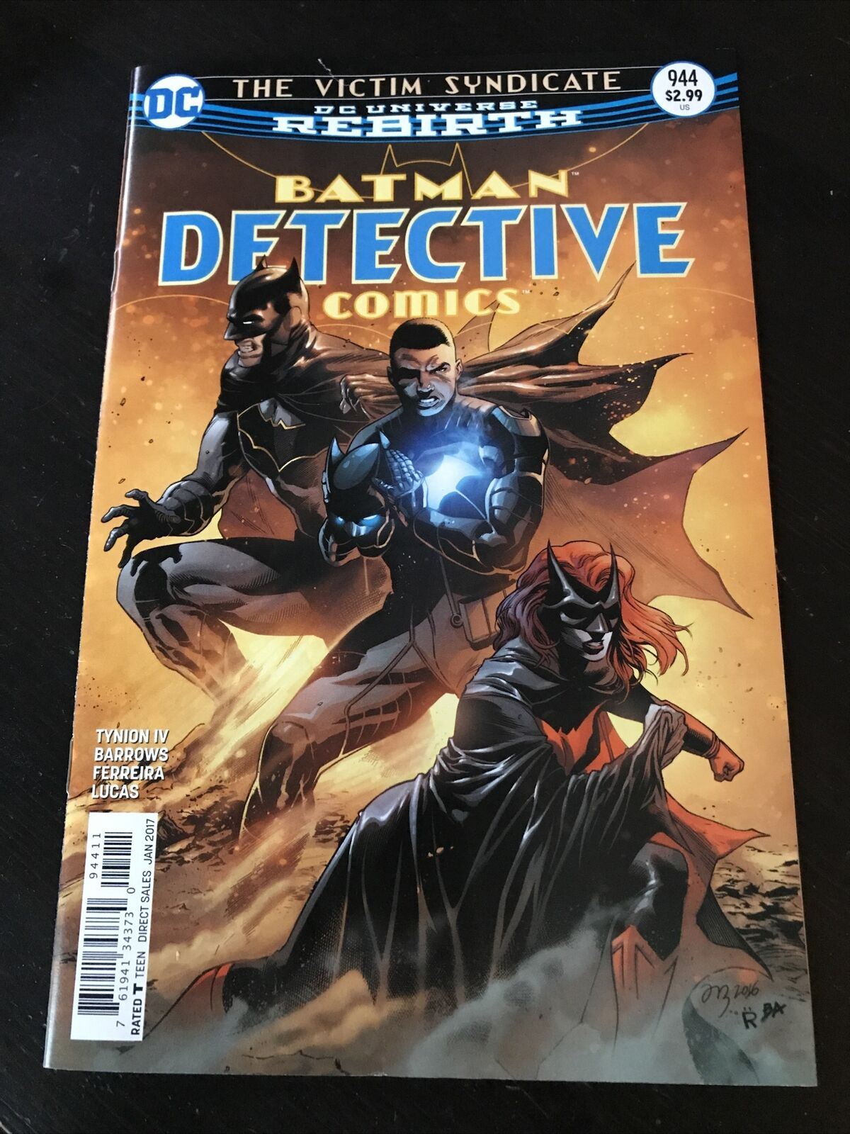 DC Comics DC Universe Rebirth Batman Detective Comics #944 Victim Syndicate 2017