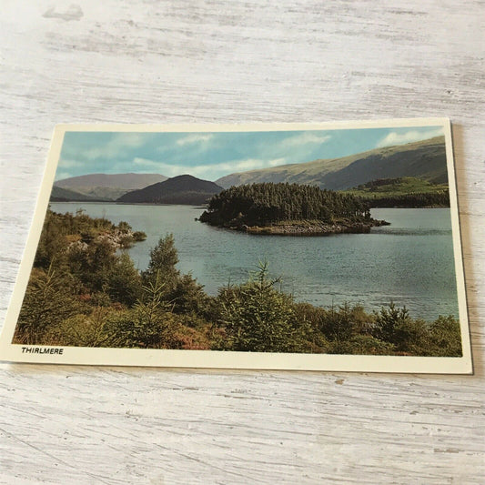 Old Postcard Thirlmere Perforated Edge