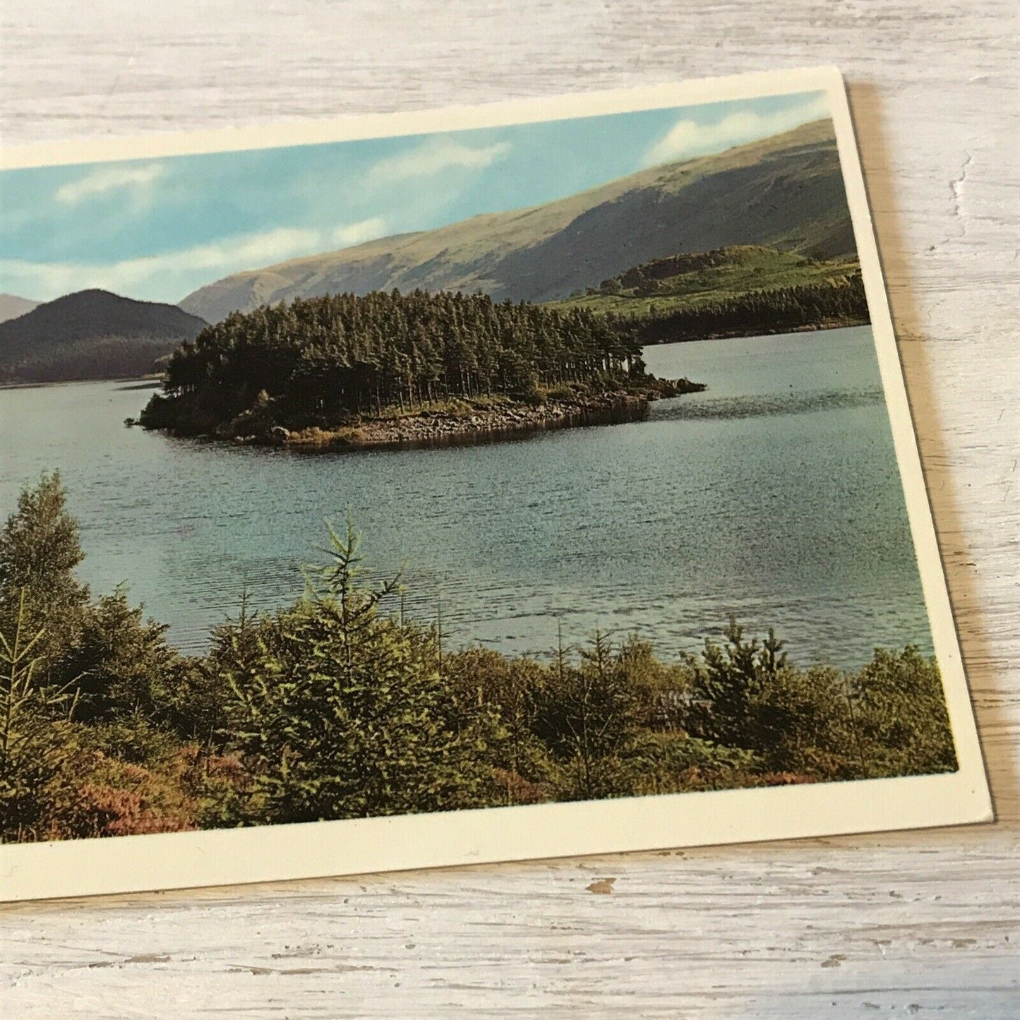 Old Postcard Thirlmere Perforated Edge