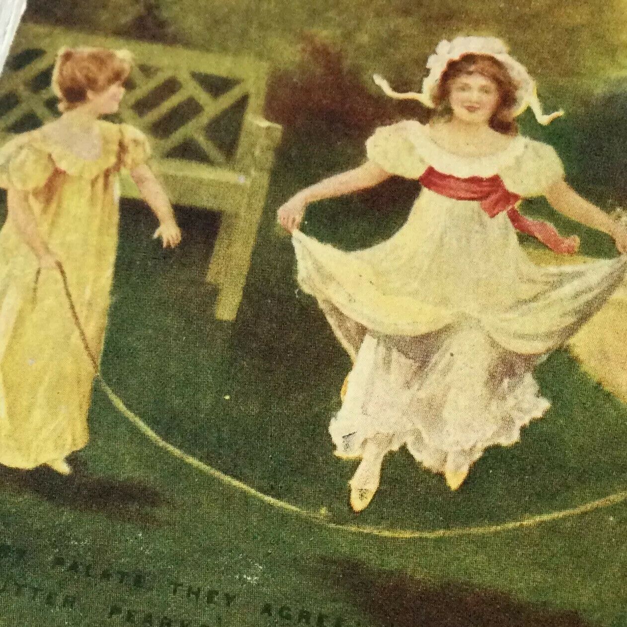 Vintage Colour Postcard. Advert. Advertising Pearks Milk Blended Butter. Childre