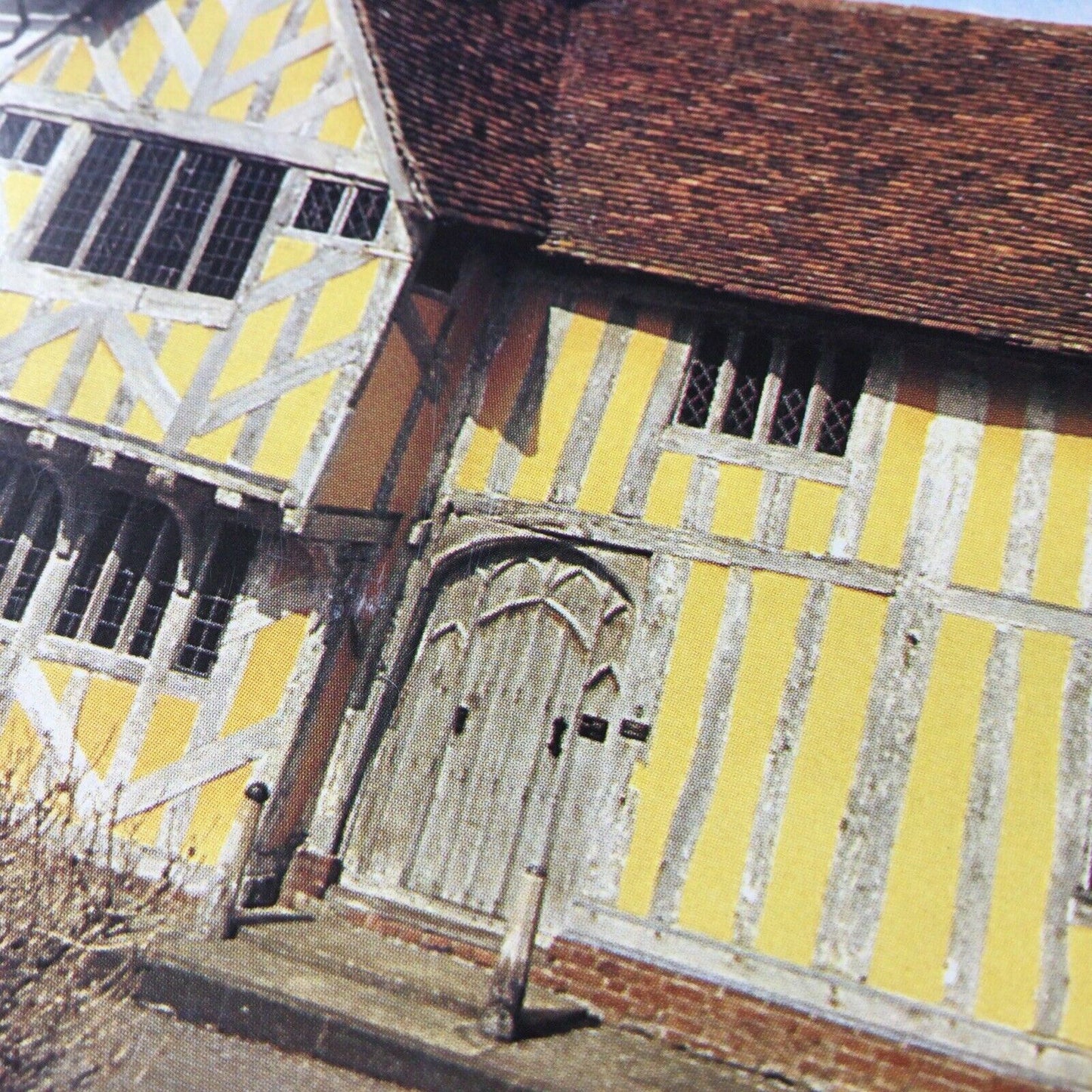 Postcard Little Hall Lavenham Suffolk C15th Hall House Gayer-Anderson