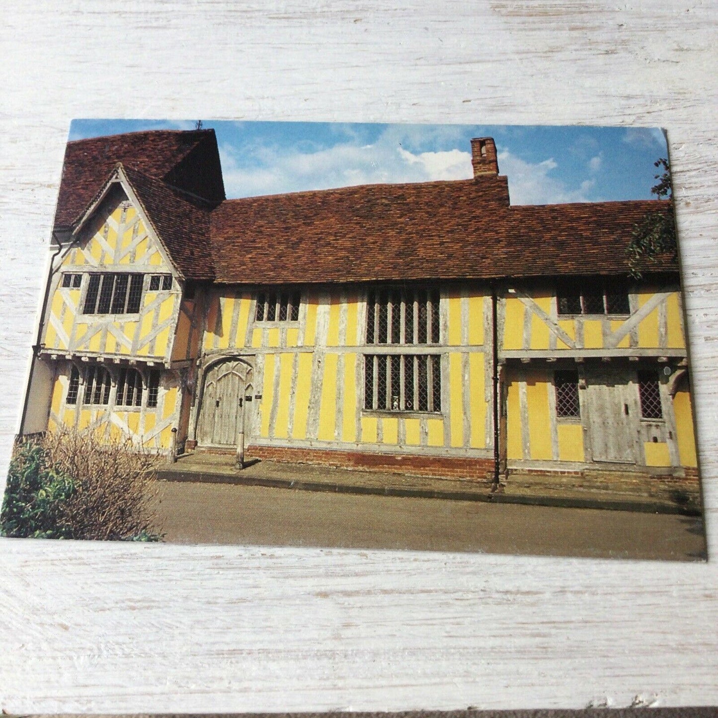 Postcard Little Hall Lavenham Suffolk C15th Hall House Gayer-Anderson