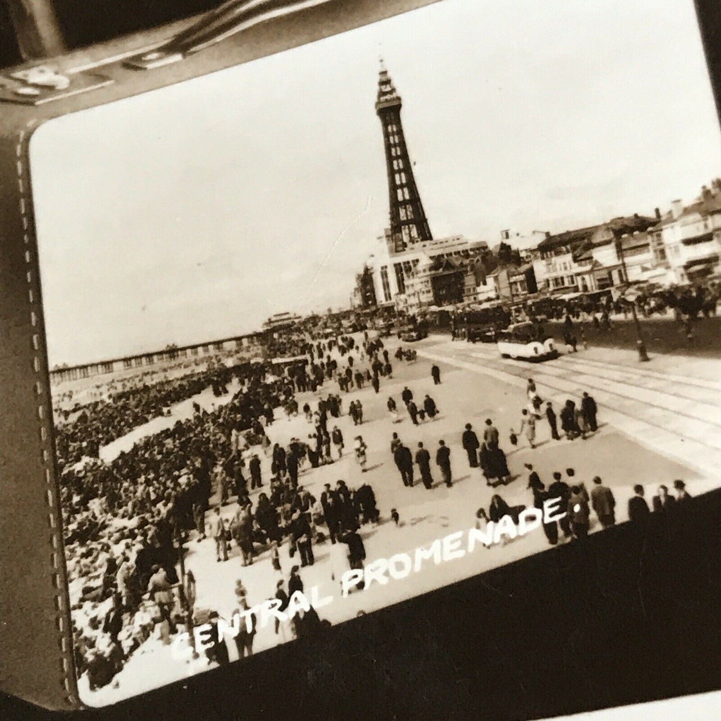 Vintage Postcard 1950s 1958 Here We Are Again At BLACKPOOL. Tower Ballroom Prom