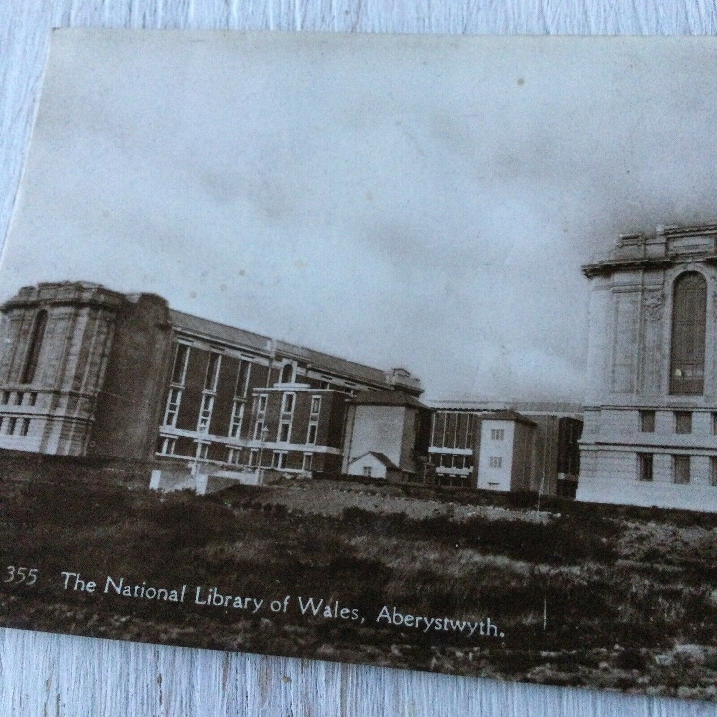 Vintage Postcard Aberystwyth National Library Of Wales 1930s 1934