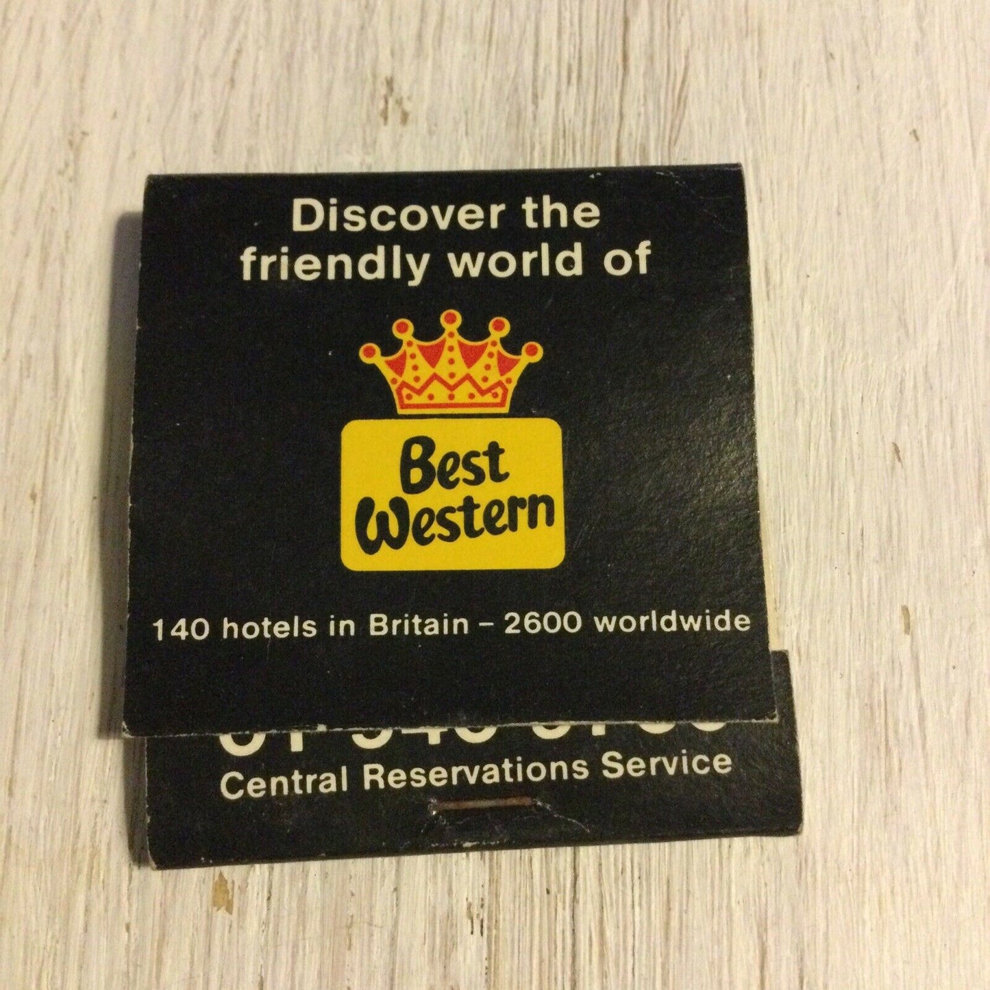 Matchbook Best Western Hotels Memorabilia Discover The Friendly World Of